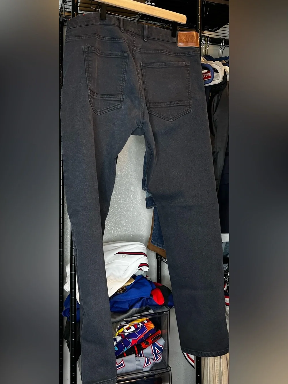 The North Face Men's Straight-leg Dark Navy-almost Black Jeans